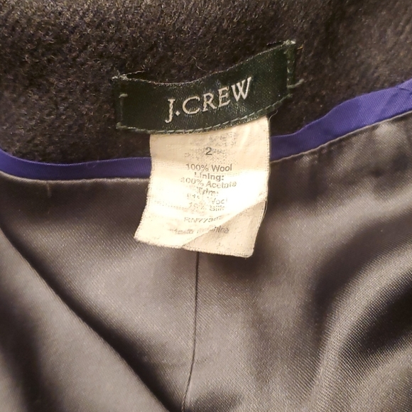 J.Crew Womens wool jacket with embellishments - Picture 4 of 5